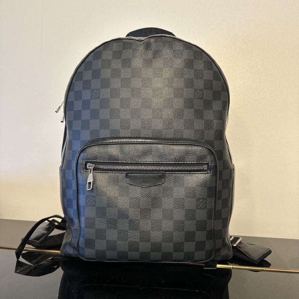 Louis Vuitton Damier Graphite Black Josh Backpack